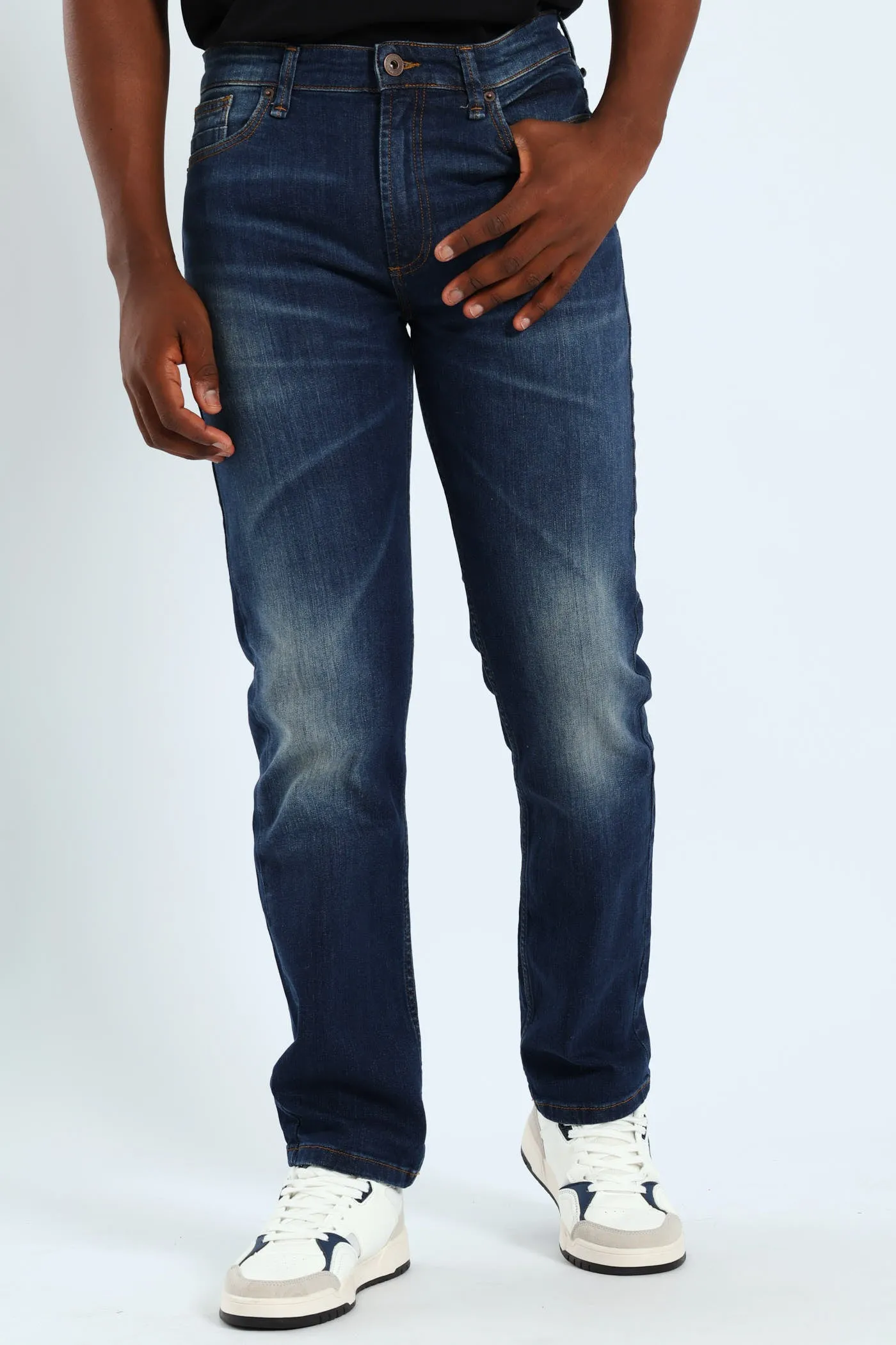 Slim Fit Denim - Medium Wash sold by Edgars