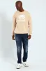 Rhino Chest Crew Top - Stone sold by Edgars 