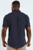 Diamond Geo Print Shirt - Navy sold by Edgars