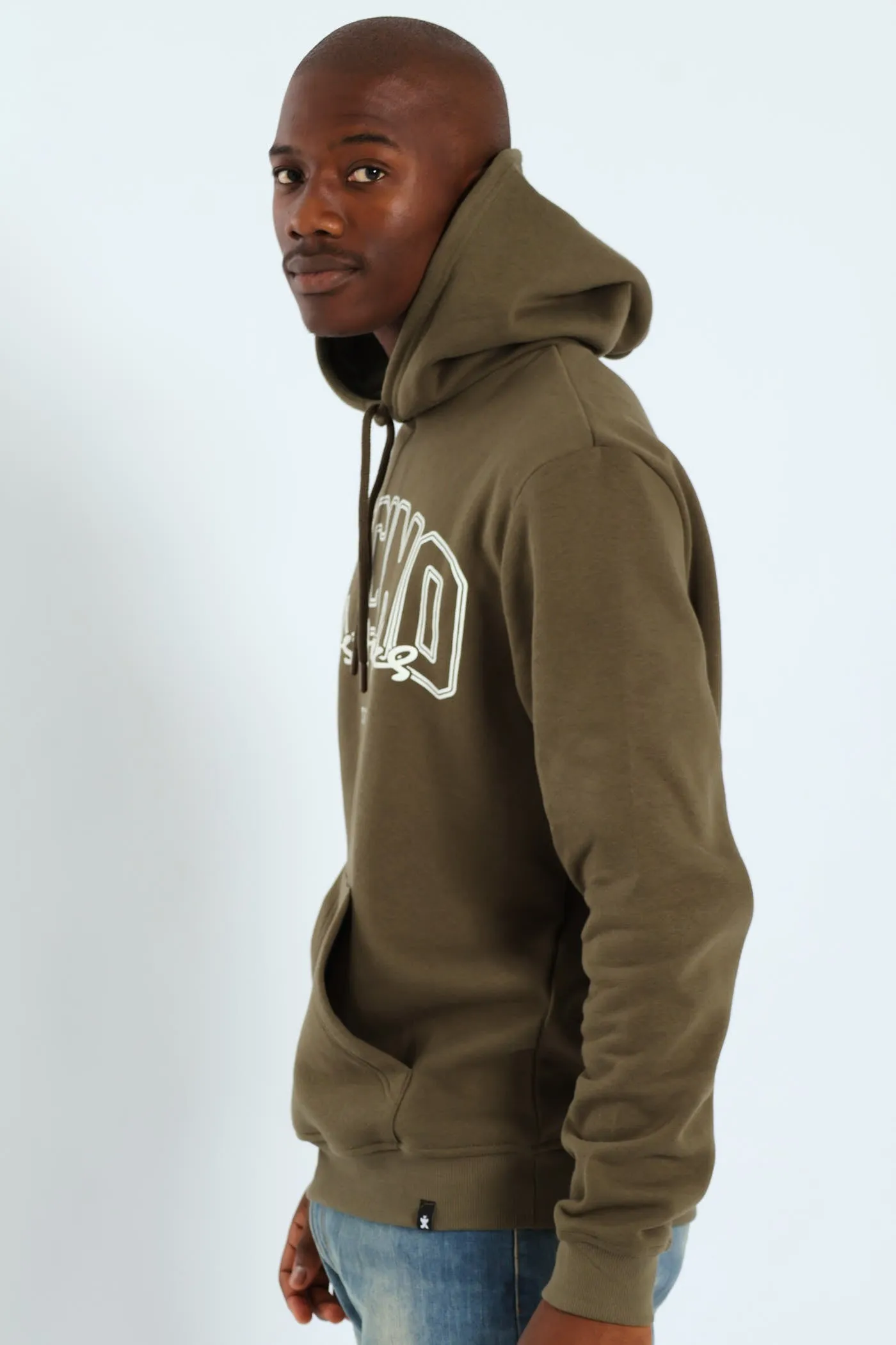 Sunset Palm Front & Back Hoody - Light Fatigue sold by Edgars product image thumbnail 3