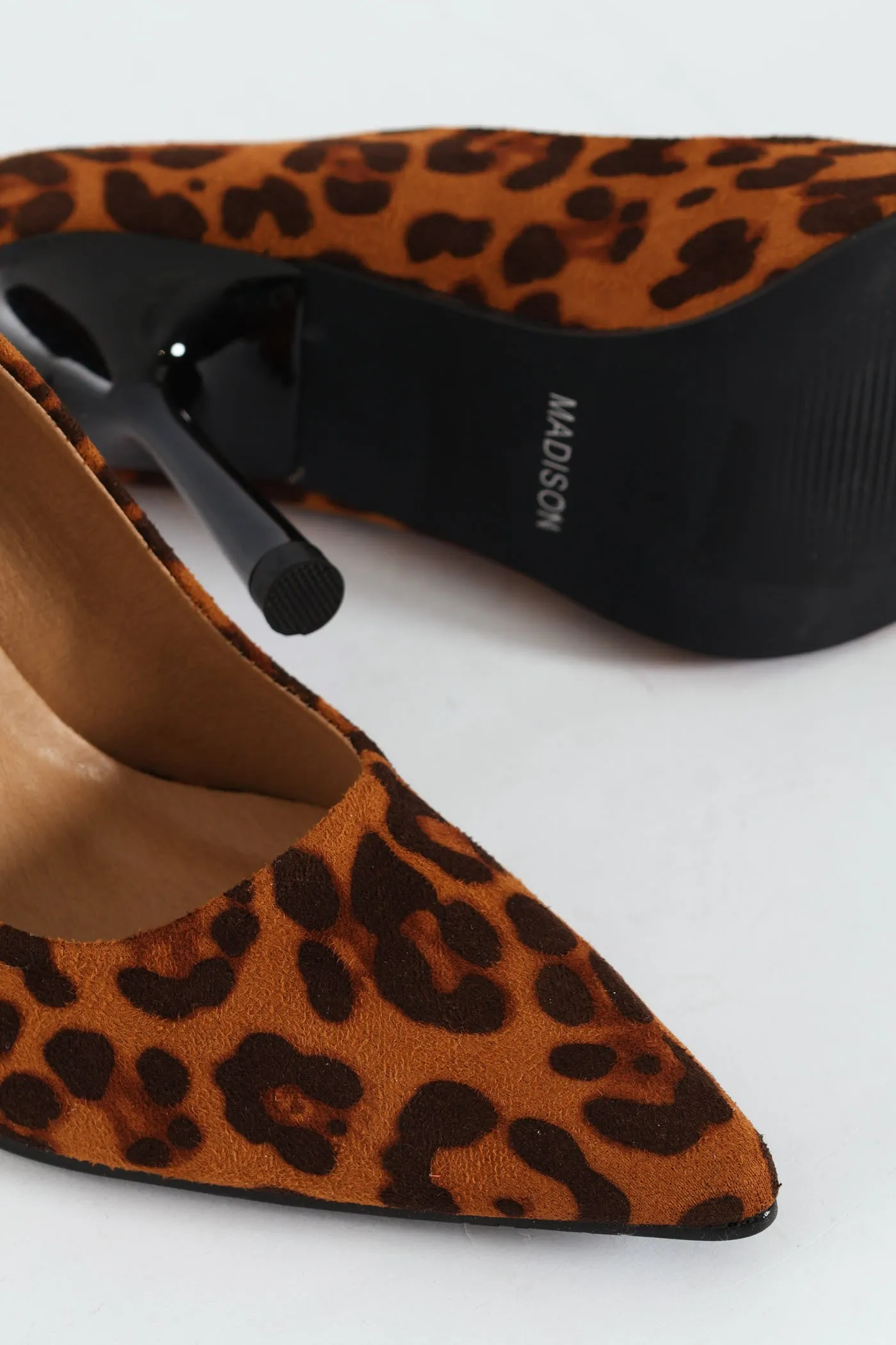 Pointed Toe Court Stiletto Heel - Animal Print sold by Edgars product image thumbnail 2