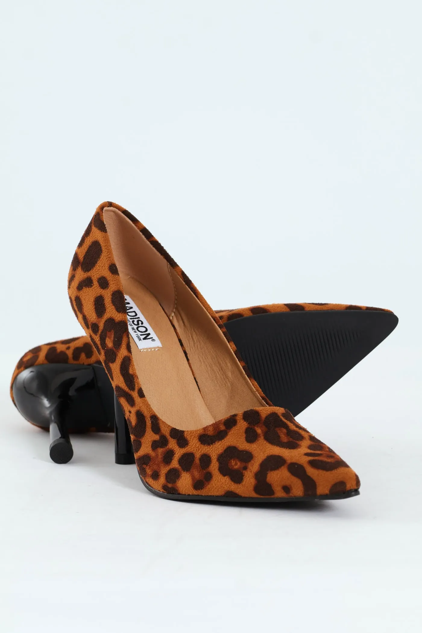 Pointed Toe Court Stiletto Heel - Animal Print sold by Edgars product image thumbnail 5