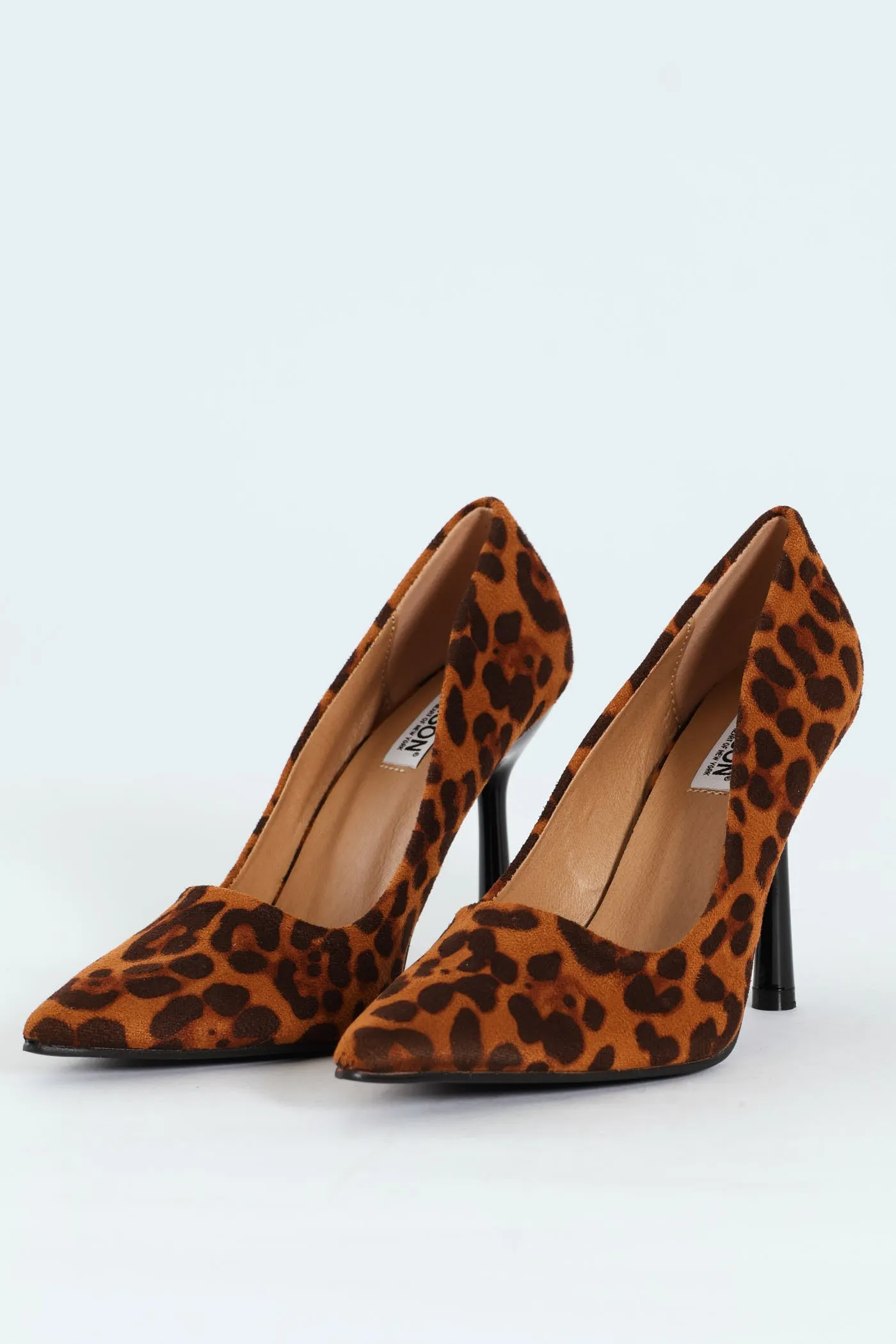 Pointed Toe Court Stiletto Heel - Animal Print sold by Edgars