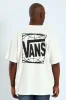 Wide Loose Short Sleeve Tee - Off White sold by Edgars