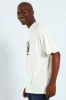 Wide Loose Short Sleeve Tee - Off White sold by Edgars