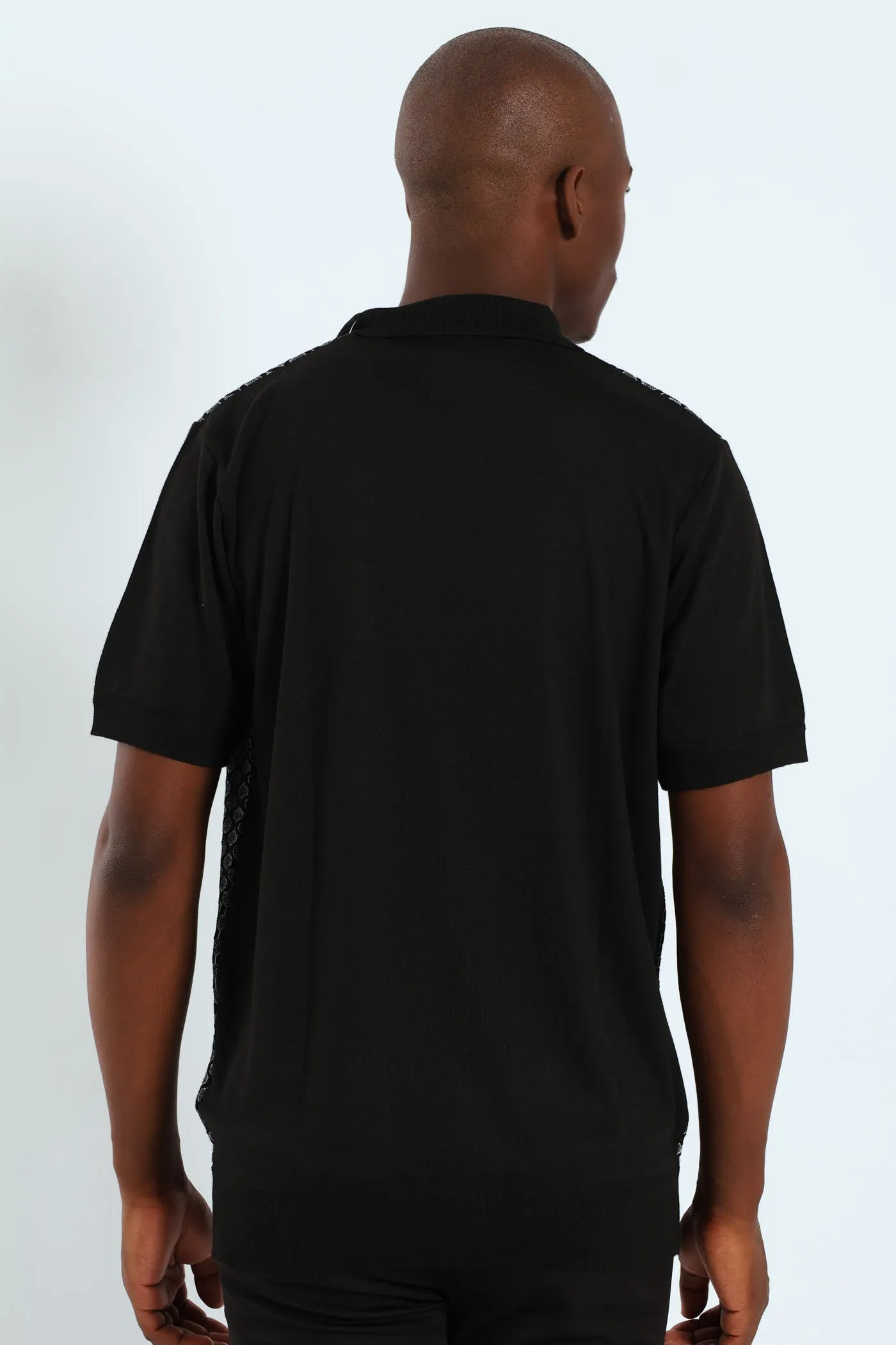 Jacquard Knitwear Golfer - Black/White sold by Edgars product image thumbnail 2