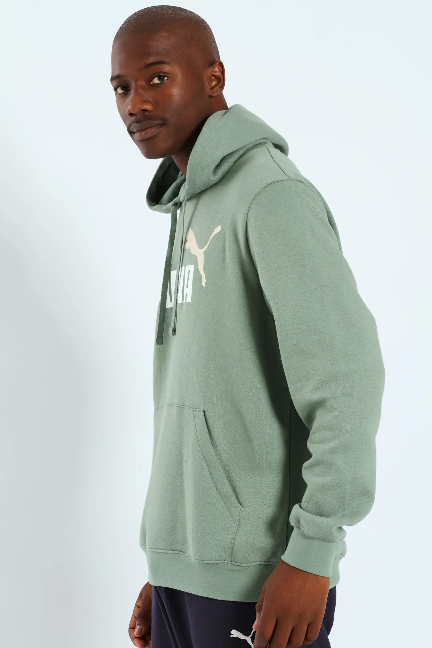 Essential 2 Colour Logo Hoodie - Sage sold by Edgars product image thumbnail 4