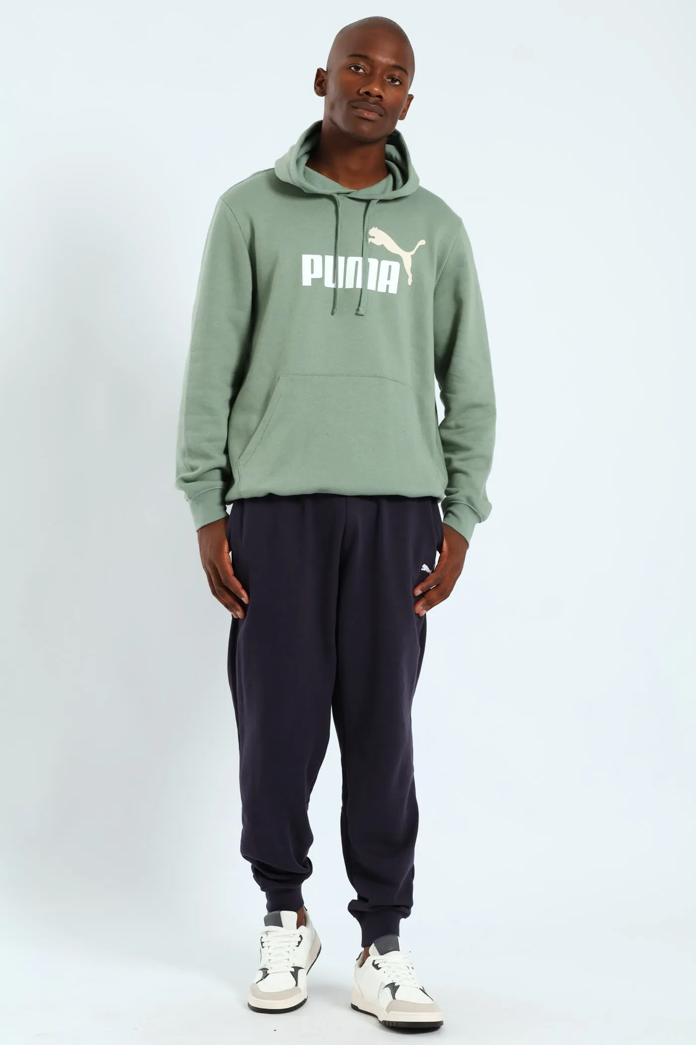 Essential 2 Colour Logo Hoodie - Sage sold by Edgars product image thumbnail 5