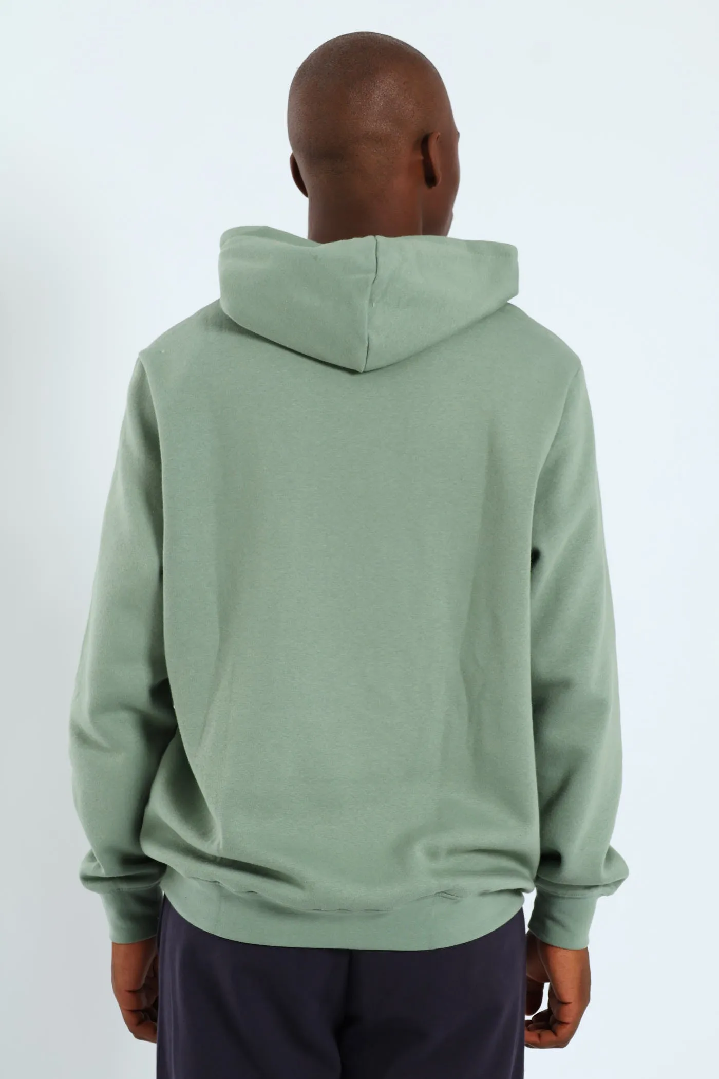 Essential 2 Colour Logo Hoodie - Sage sold by Edgars product image thumbnail 3