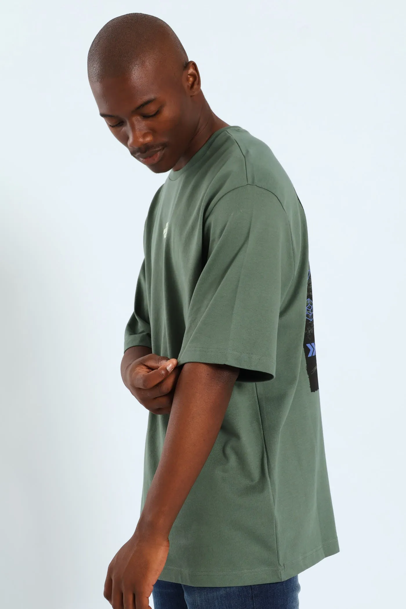 Heritage Graphic Relaxed Tee - Forest Green sold by Edgars product image thumbnail 3
