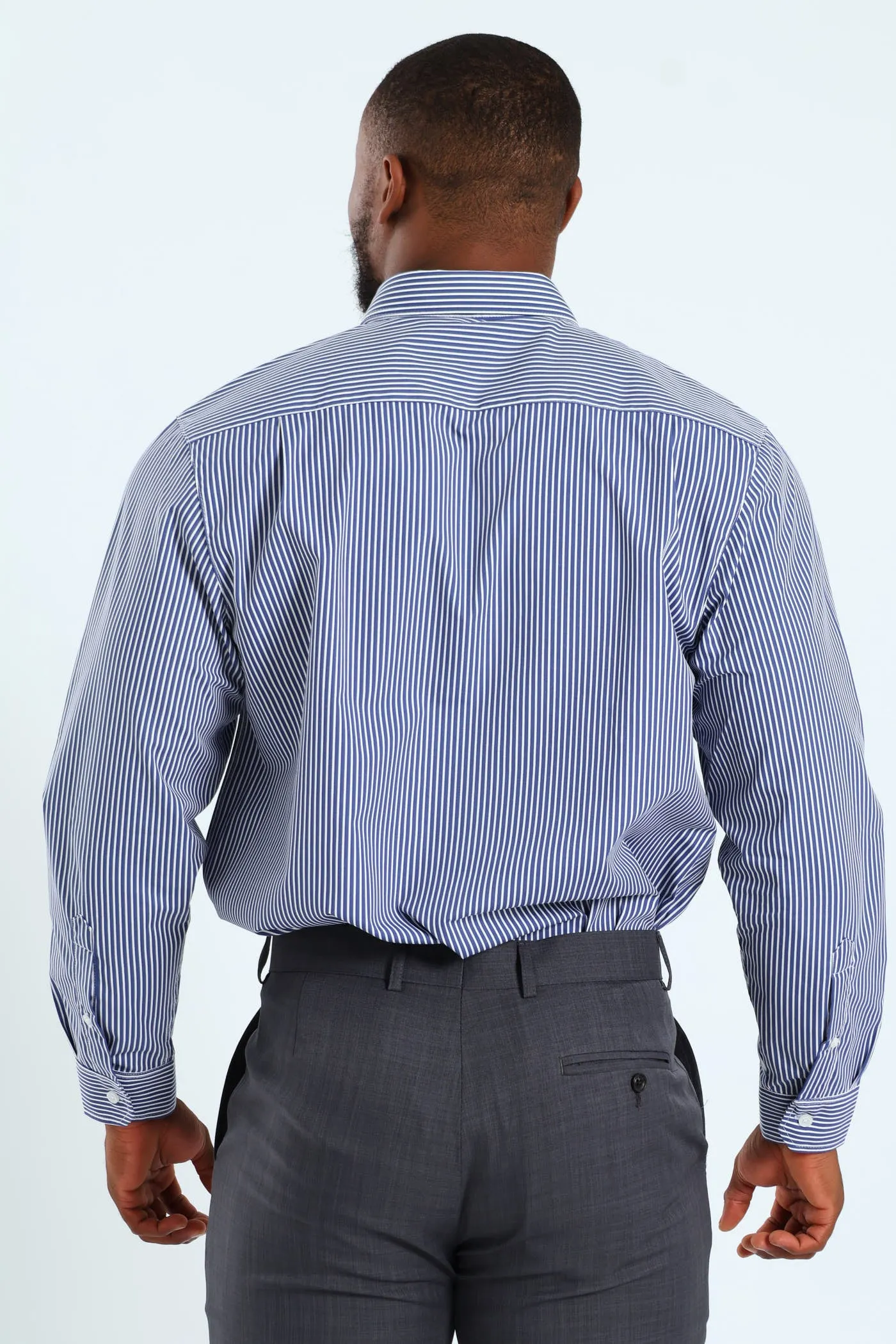Stripe Shirt - White/Blue sold by Edgars product image thumbnail 4