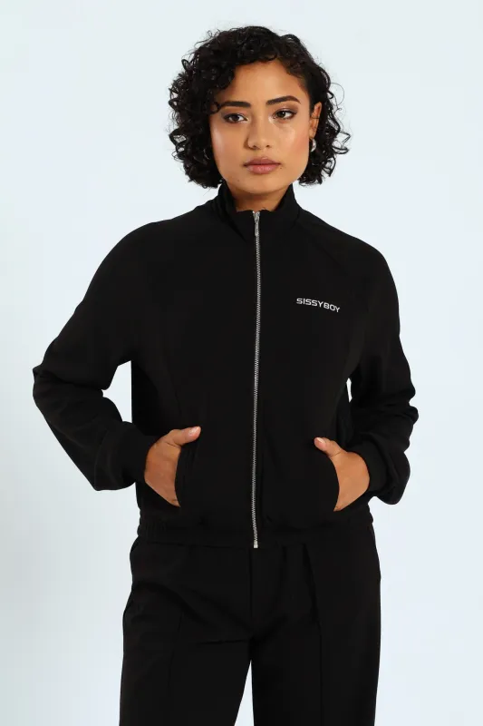 Sporty Cropped Jacket - Black sold by Edgars 