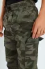 Boys Camo Print Cargo Jogger - Green sold by Edgars