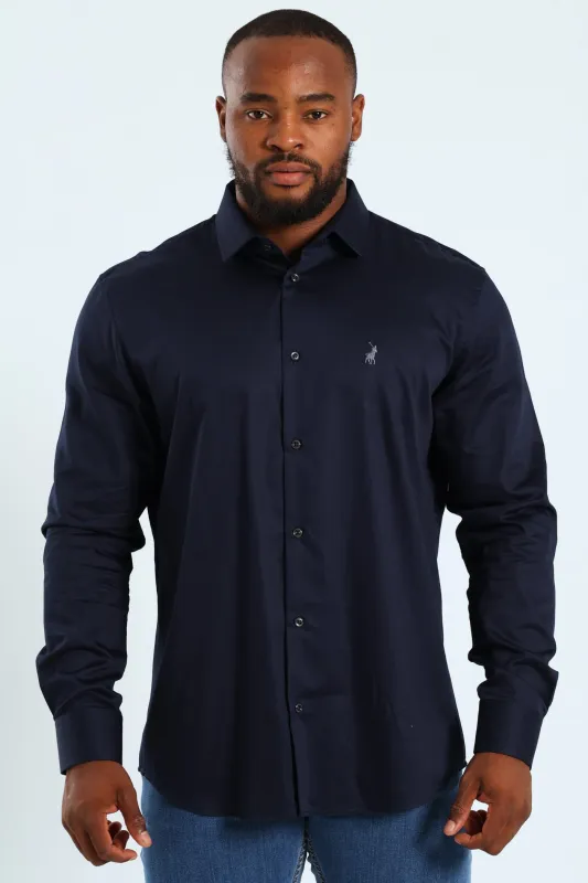 Greig Shirt - Navy sold by Edgars