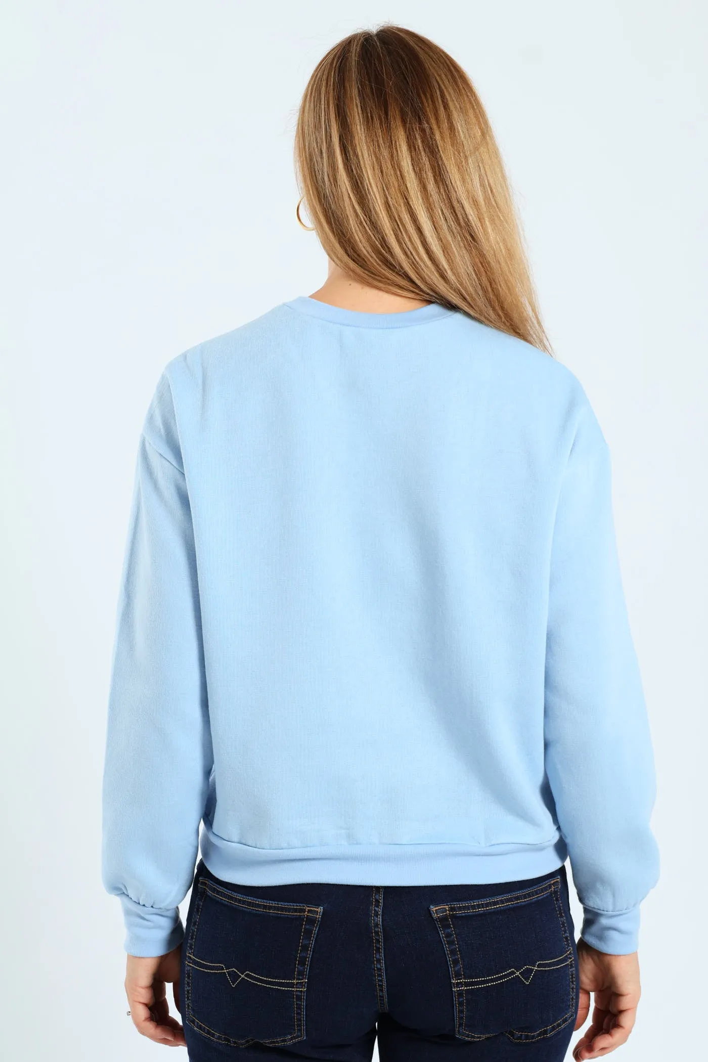 Printed Screen Pullover - Pale Blue sold by Edgars product image thumbnail 3