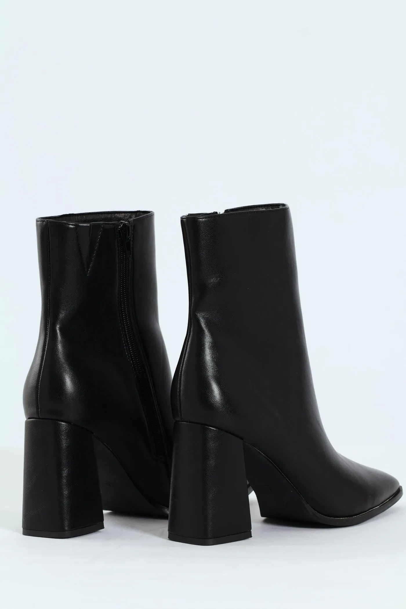 Square Toe Ankle Boot - Black sold by Edgars product image thumbnail 5