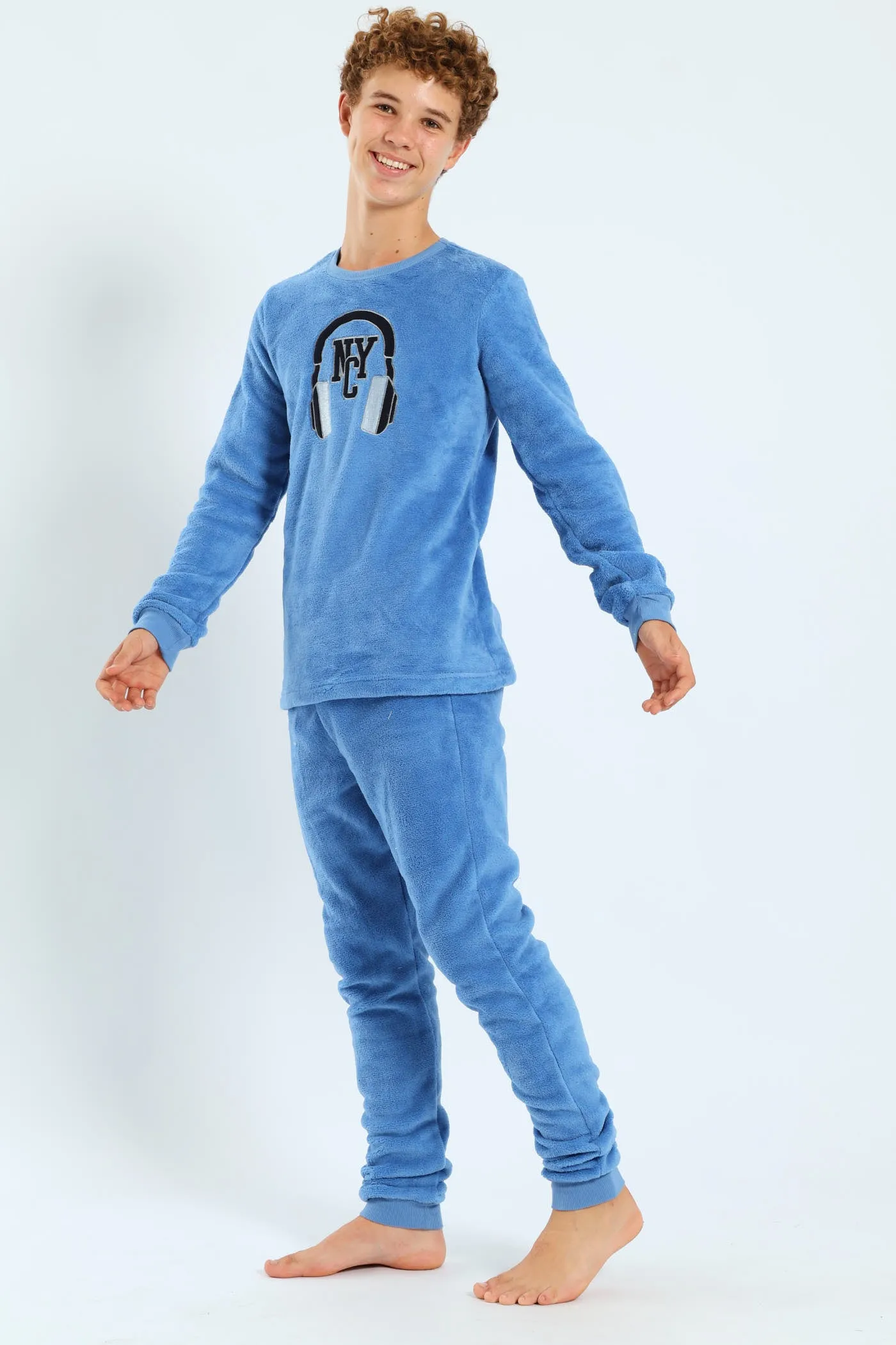 Boys NYC Headphones Sleep Set - Blue sold by Edgars