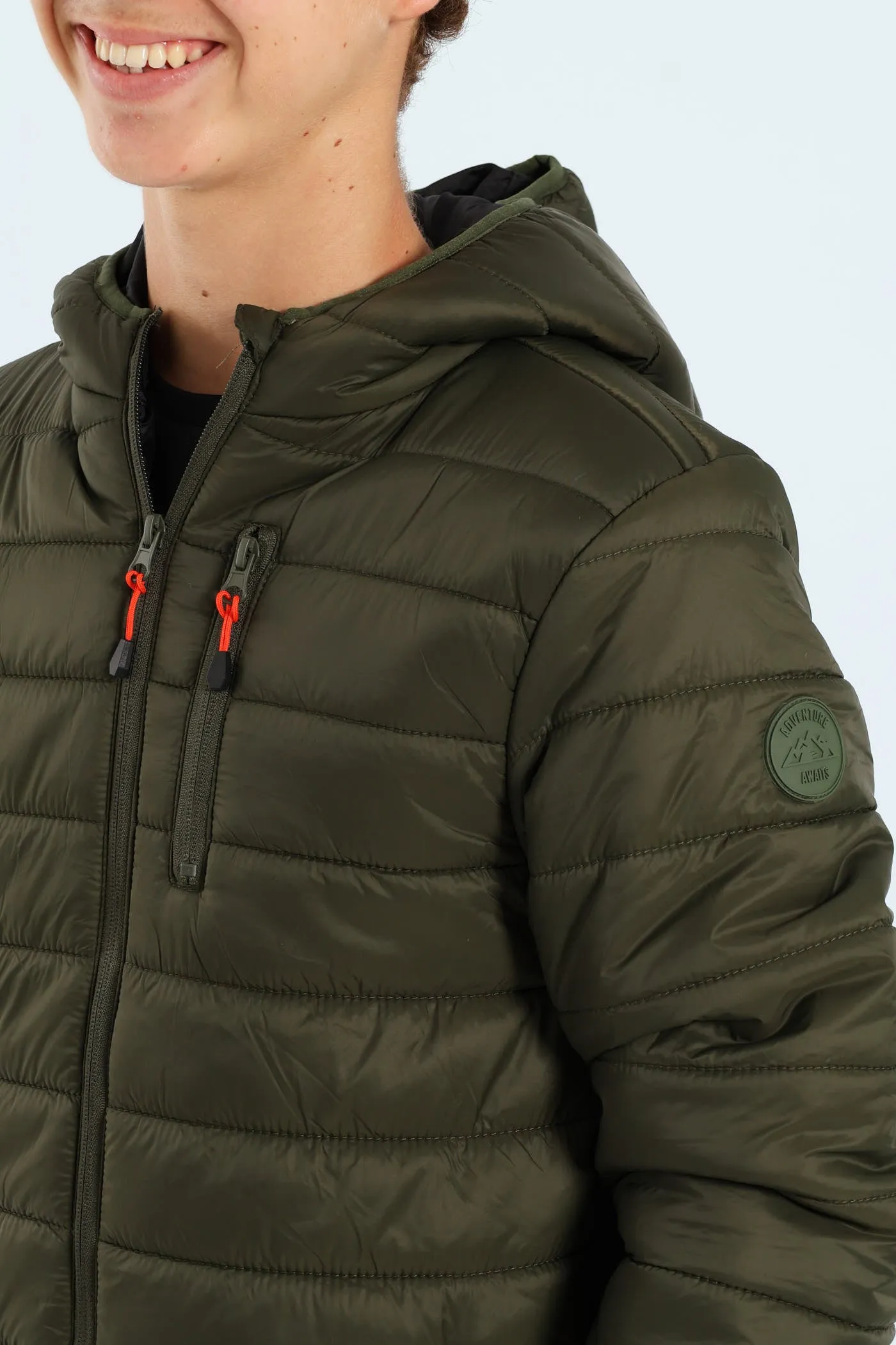Boys Puffer Jacket - Olive sold by Edgars product image thumbnail 2