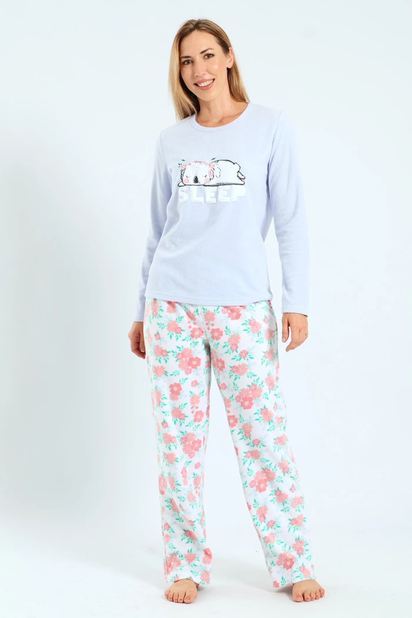 Polar Fleece Sleepy Koala Sleep Set - Blue sold by Edgars