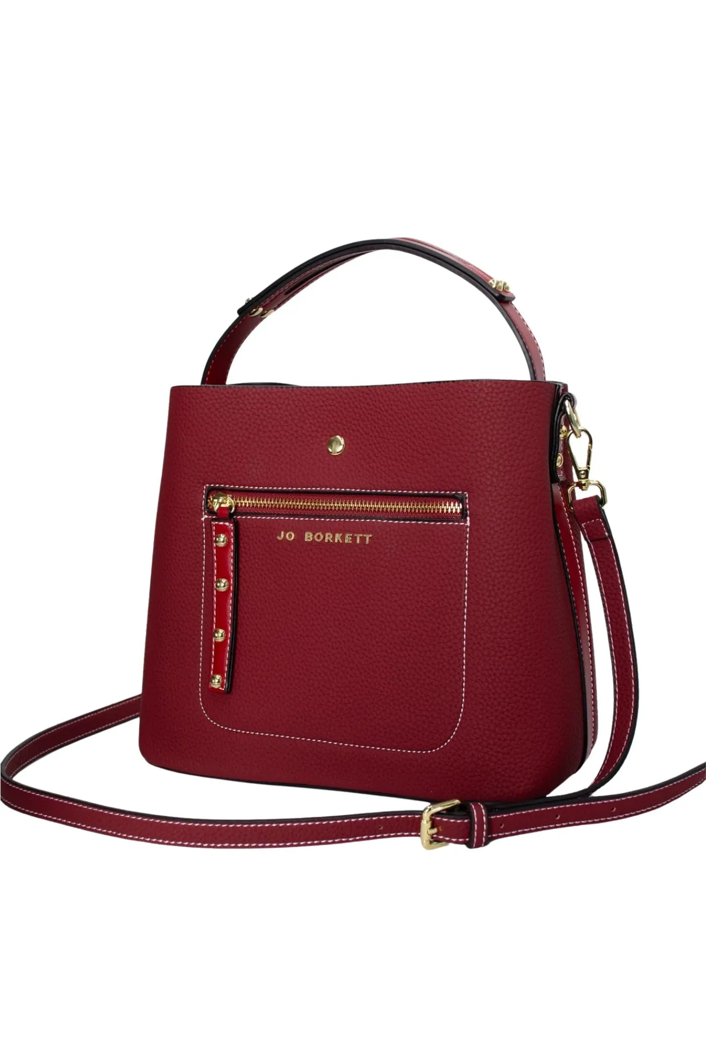 Elexi-Zip Front Bag - Burgundy sold by Edgars product image thumbnail 3