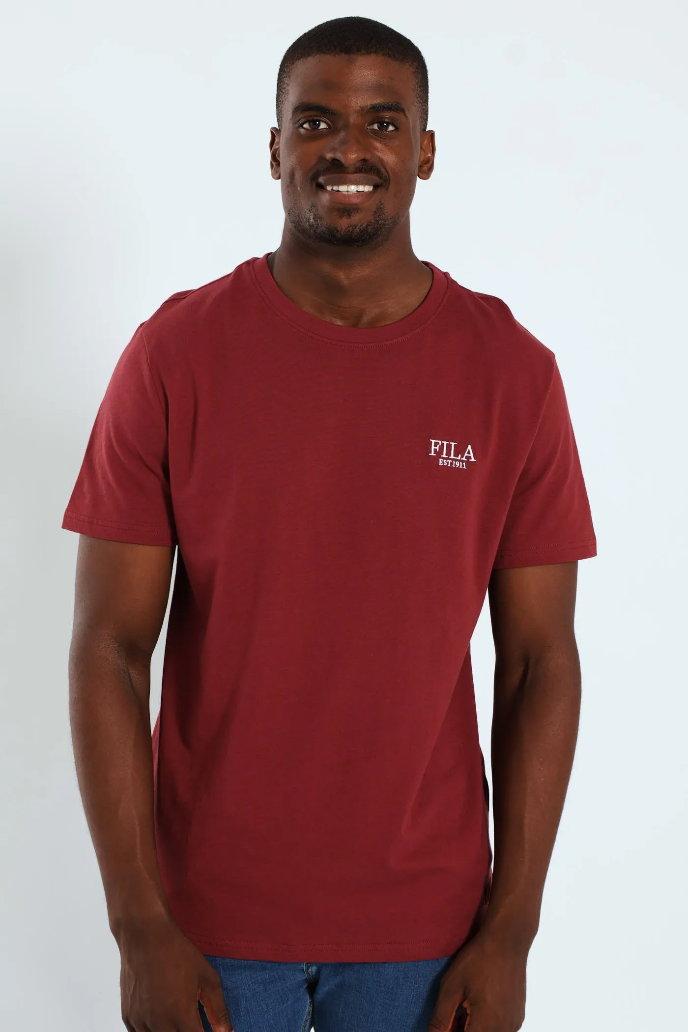 Lennon Tee - Maroon sold by Edgars