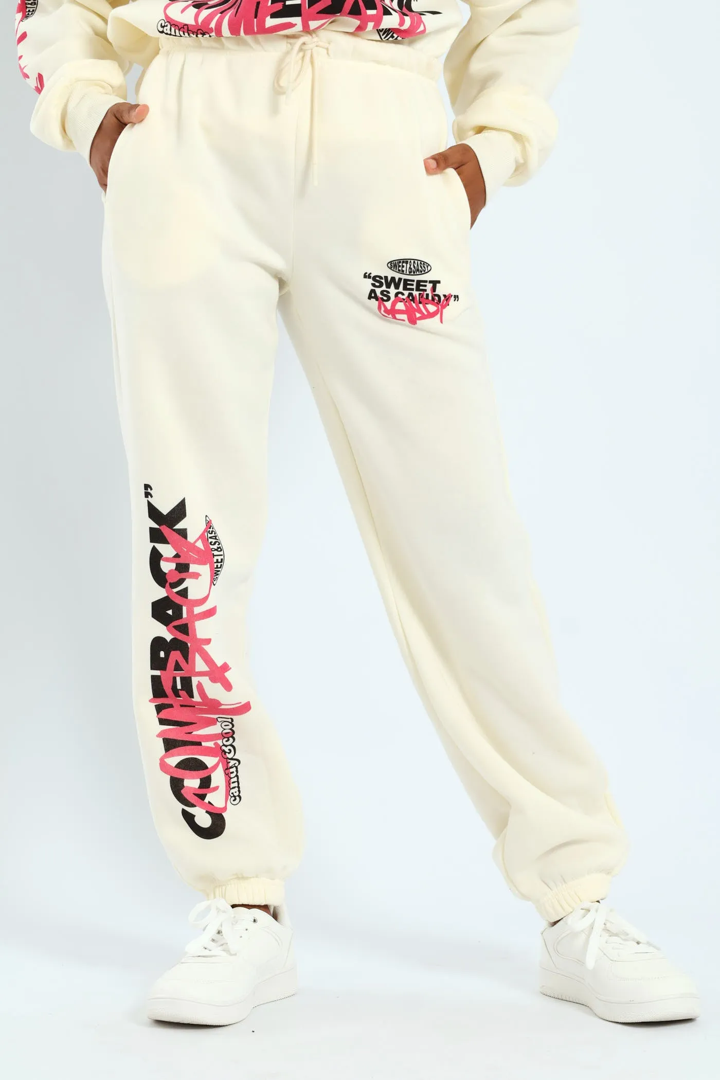Skela Jogger - Cream sold by Edgars