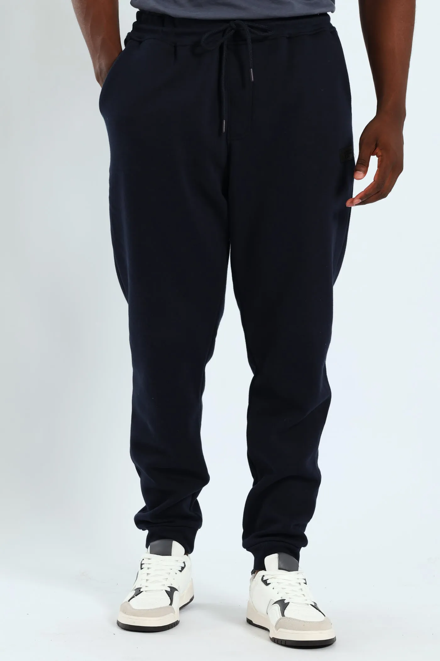 Basic Fleece Jogger - Dark Navy sold by Edgars