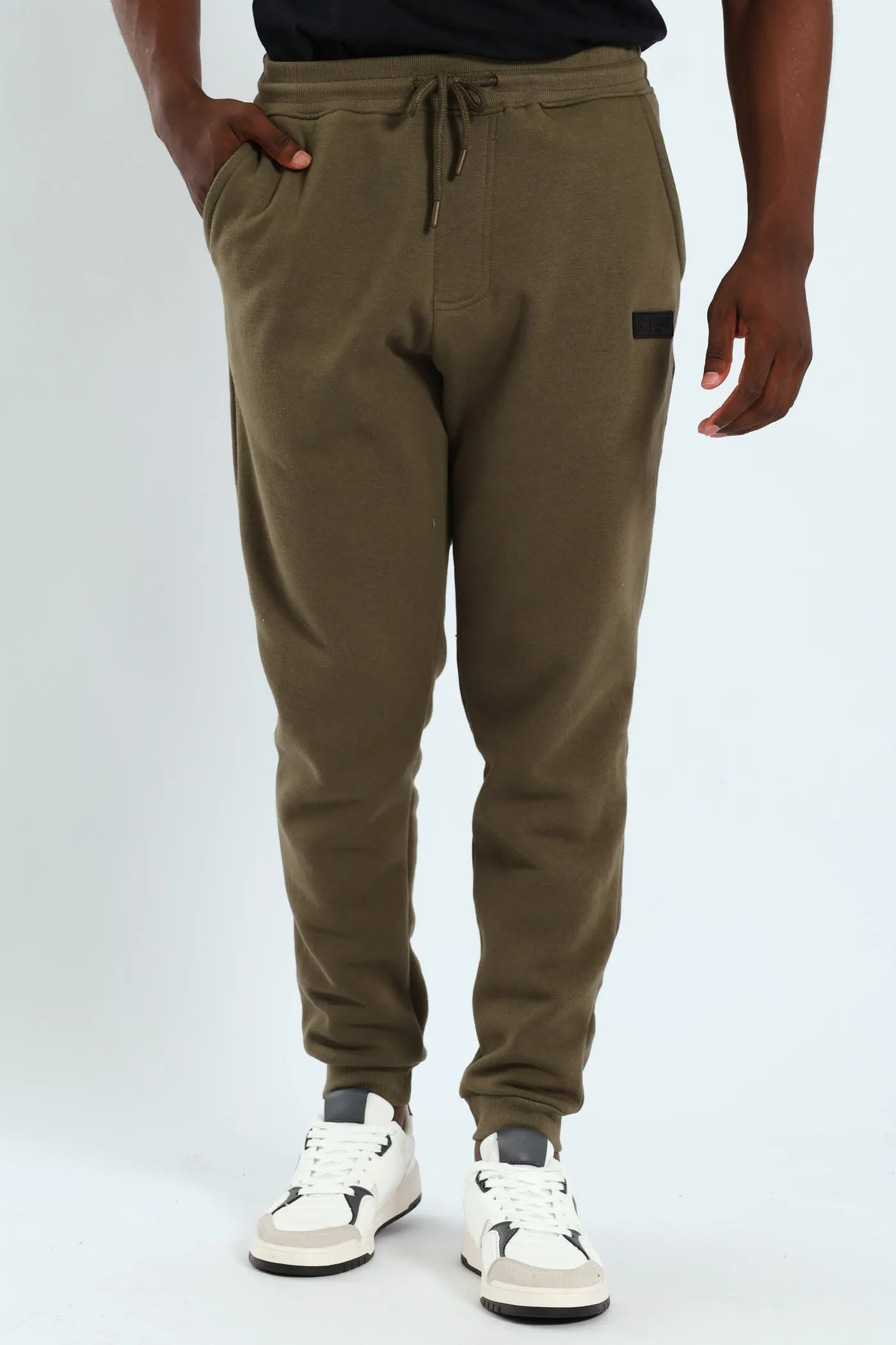 Basic Fleece Jogger - Fatigue sold by Edgars