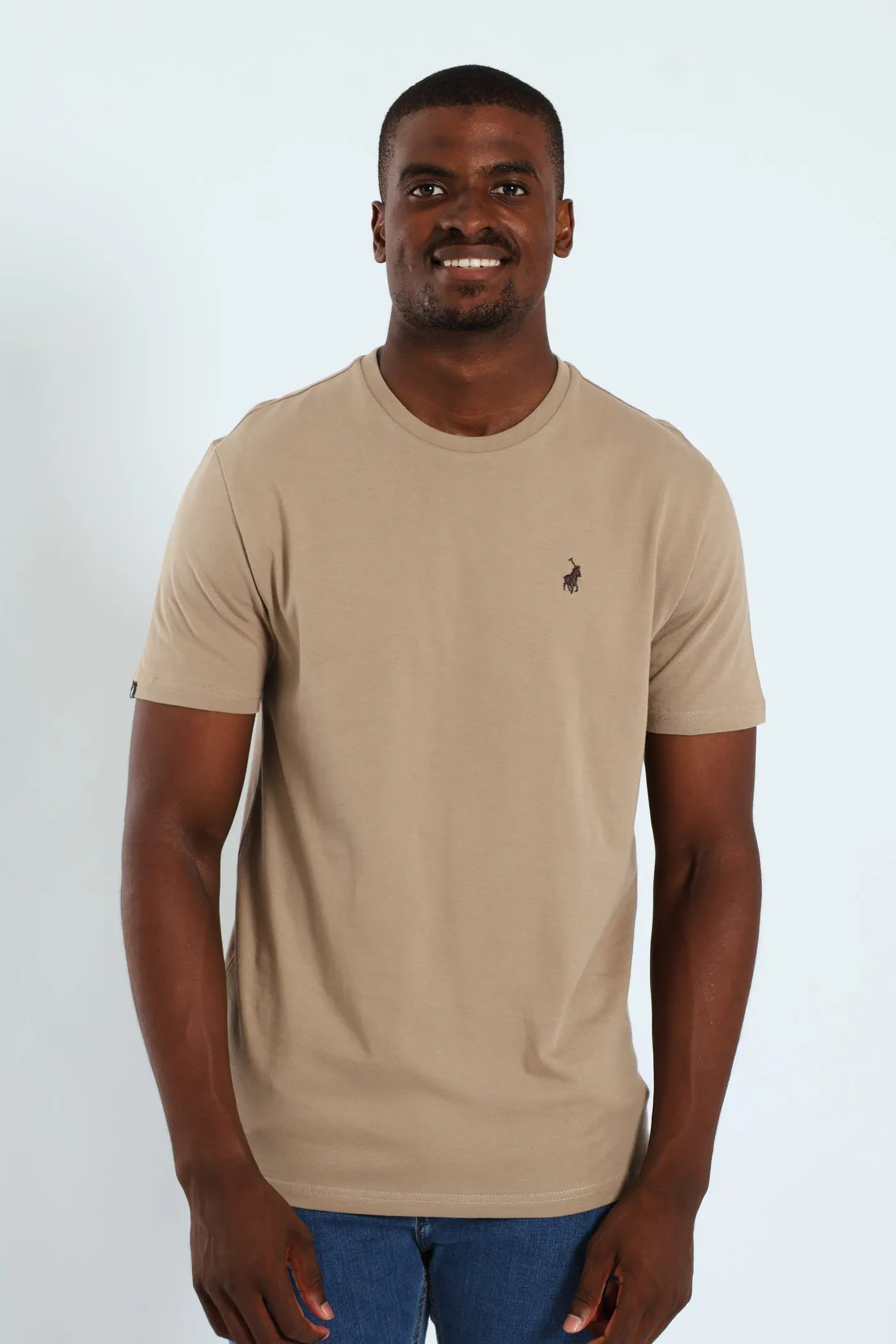 Lucus Tee - Taupe sold by Edgars