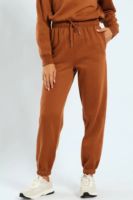 Classic Fleece Jogger - Caramel sold by Edgars 