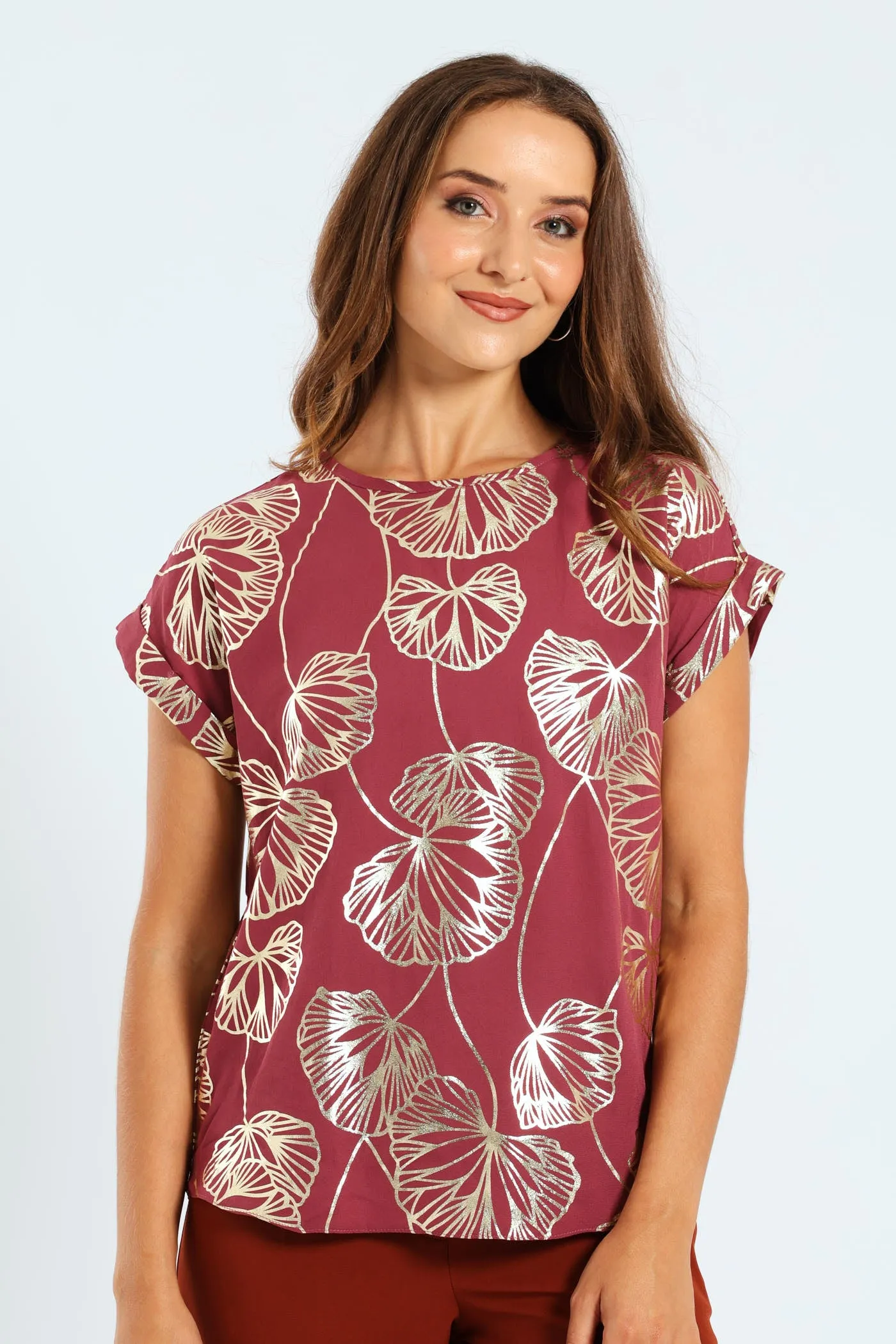 Dandelion Formal Tee - Deco Rose sold by Edgars