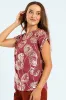 Dandelion Formal Tee - Deco Rose sold by Edgars