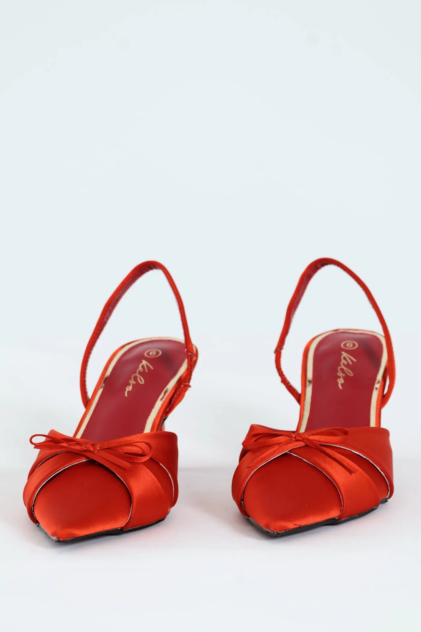 Pointy Bowed Slingback Heel - Rust sold by Edgars product image thumbnail 3
