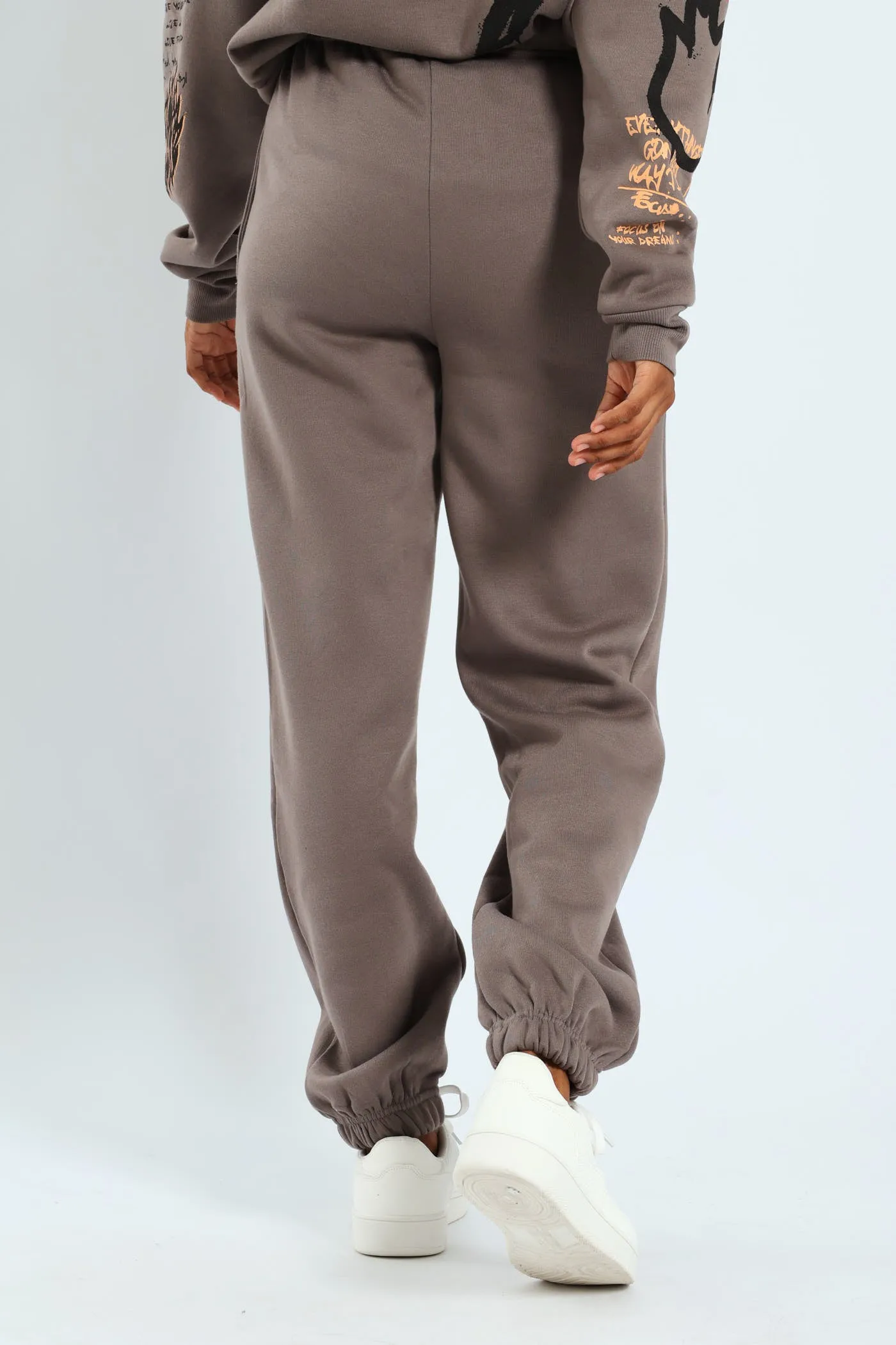 Graphic Printed Jogger - Charcoal sold by Edgars product image thumbnail 4