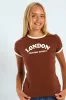 Girls Regular Tee - Brown sold by Edgars