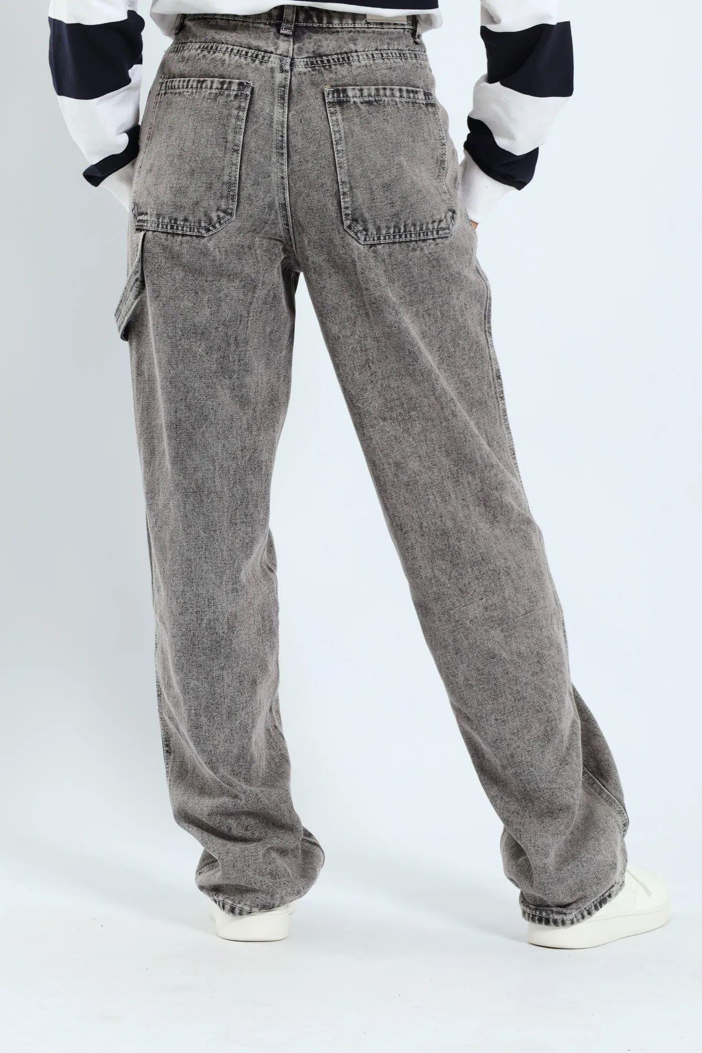 Contrast Stitch Carpenter Jean - Salty Grey sold by Edgars product image thumbnail 3