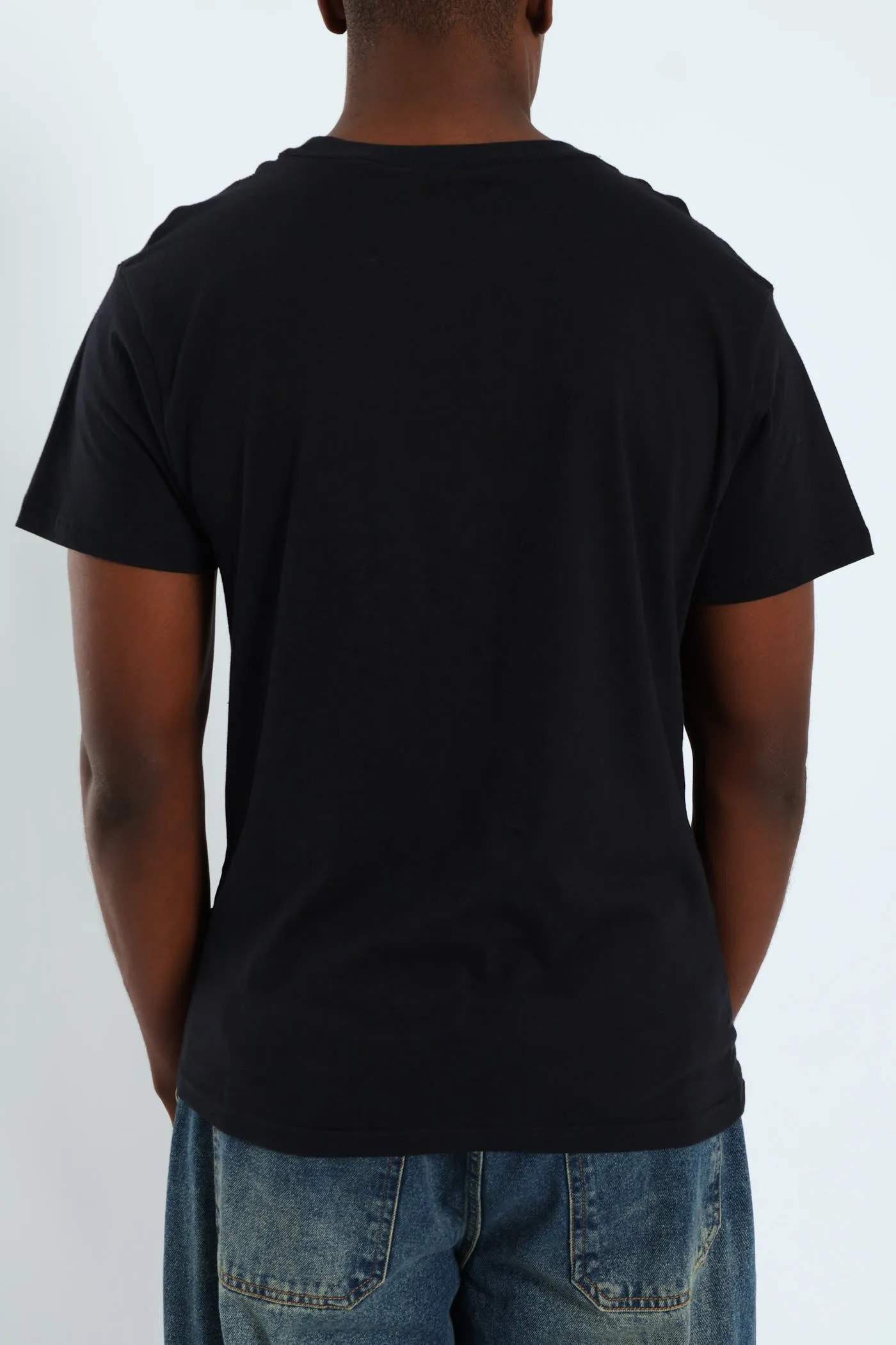 Short Sleeve Basic Print Tee - Black sold by Edgars product image thumbnail 3