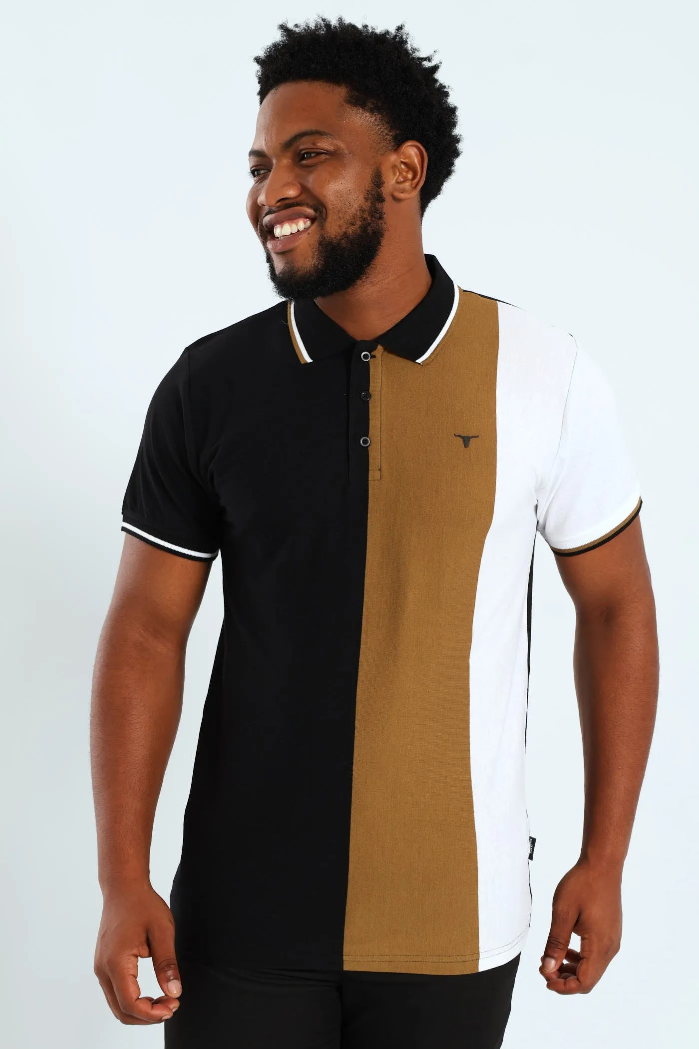 Colourblock Golfer - Black sold by Edgars