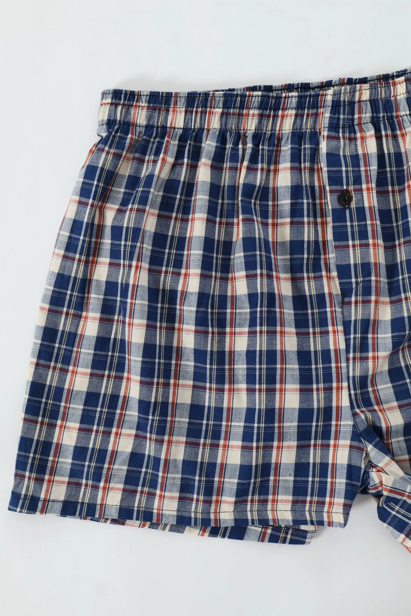 Single Fashion Check Woven Boxer - Red sold by Edgars