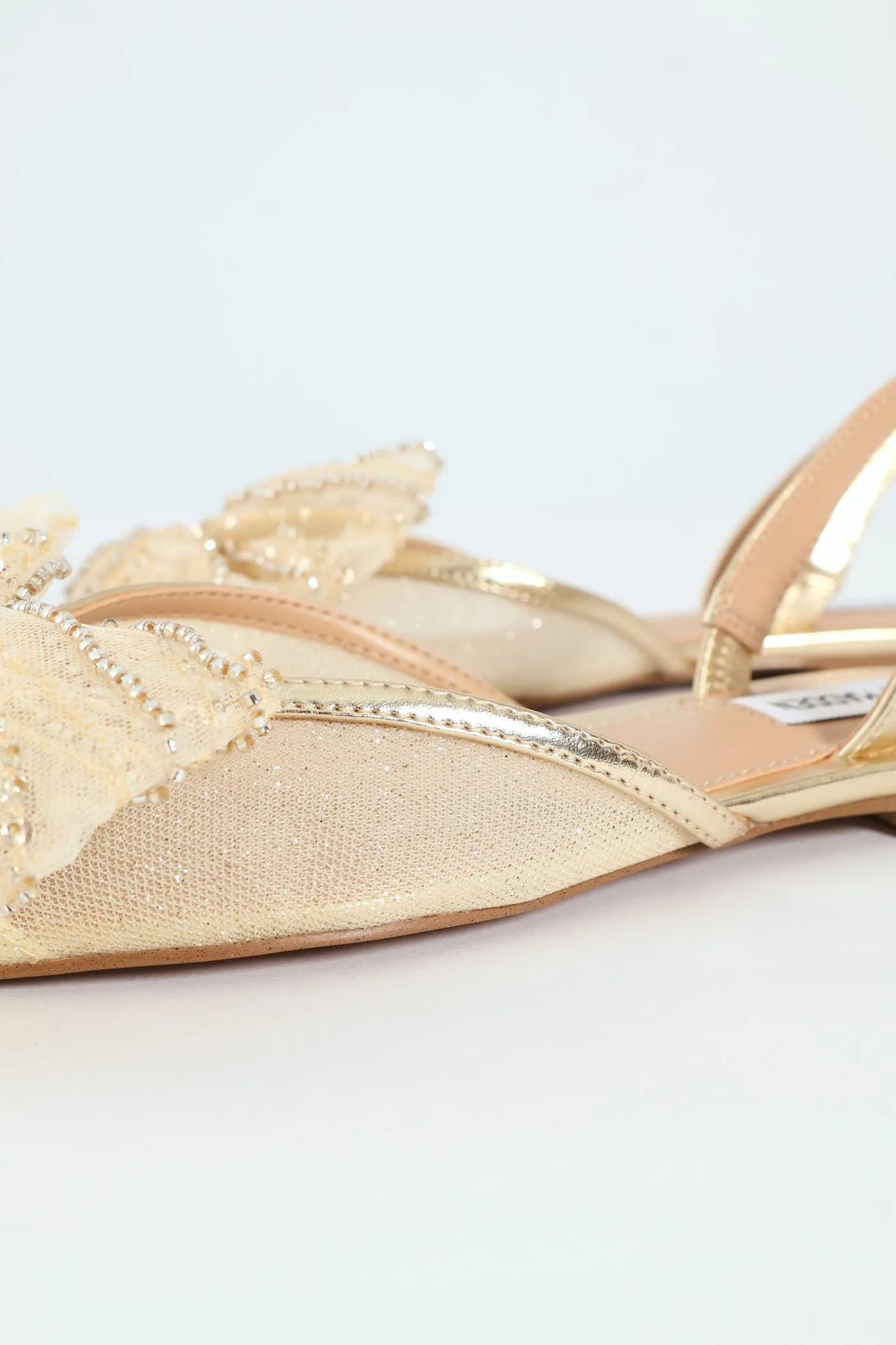 Calibria Pointed Toe Bow Sling Back - Gold sold by Edgars product image thumbnail 5