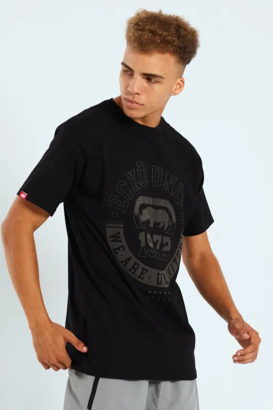 Tonal Rhino Tee - Black sold by Edgars