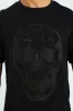 HD Skull Print Tee - Black sold by Edgars