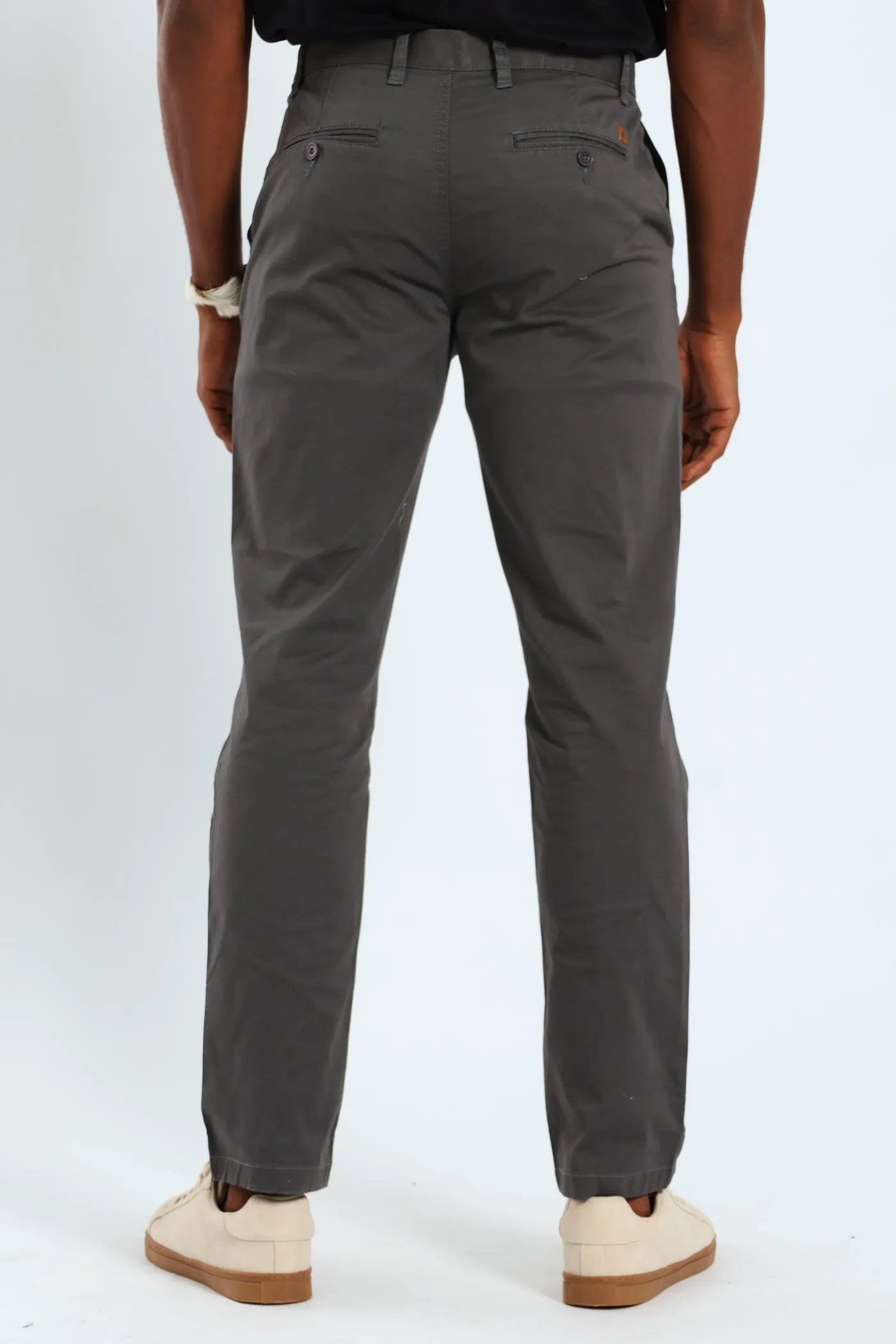Basic Straight Stretch Chino - Grey sold by Edgars product image thumbnail 2