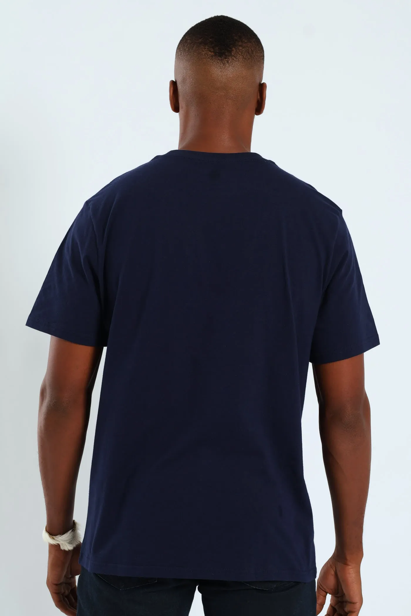 Wings Shield HD Puff Print Tee - Navy sold by Edgars product image thumbnail 3