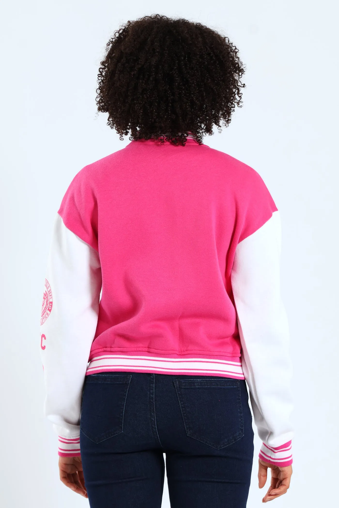 Girls Baseball Jacket - Pink sold by Edgars product image thumbnail 3