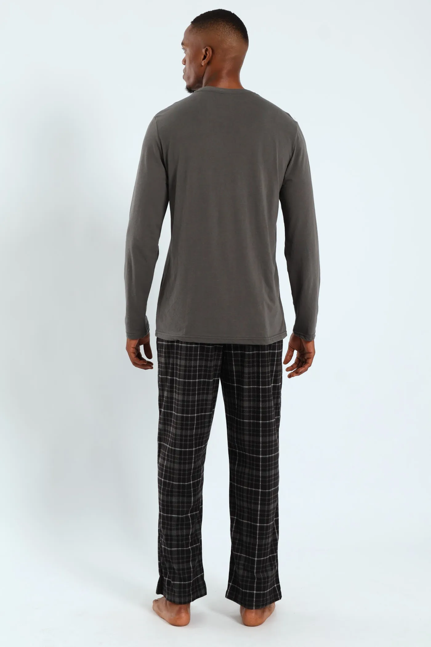 Long Sleeve Top & Butterfleece Pants - Grey sold by Edgars product image thumbnail 3