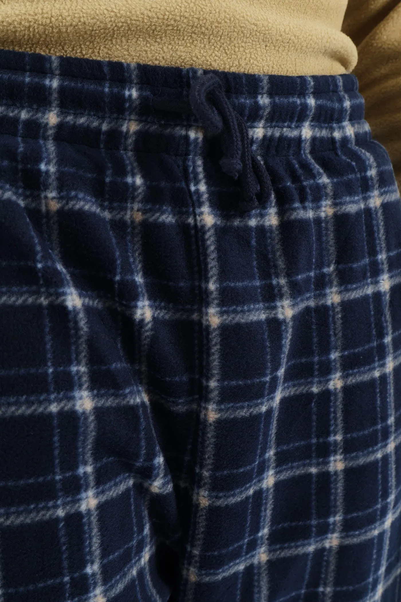 Polar Fleece Top & Check Pants Pyjama Set - Light Green sold by Edgars product image thumbnail 5