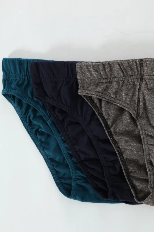 3 Pack Trend Colour Mini Briefs sold by Edgars