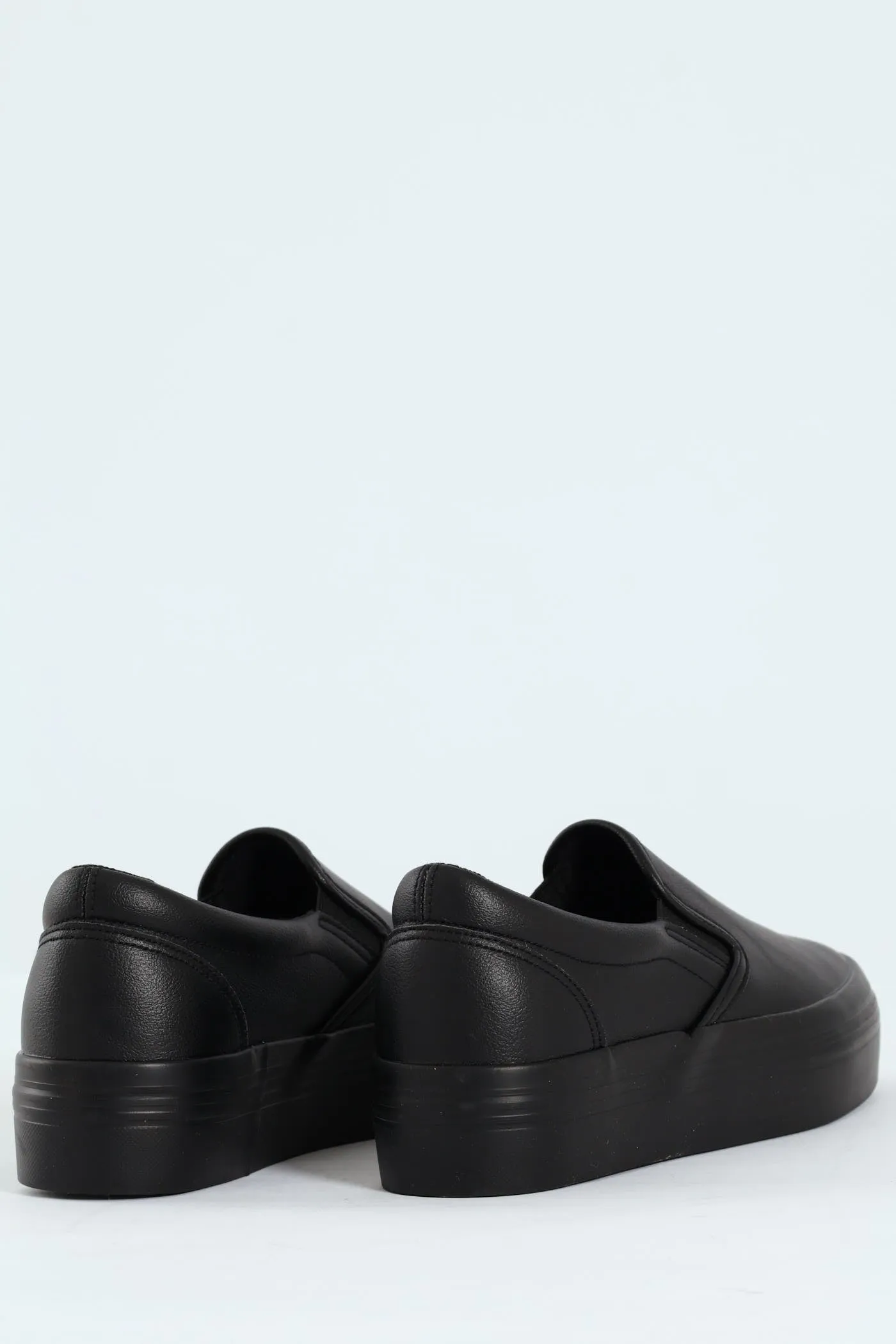 Plain Monoplatform Slip On Sneaker - Black sold by Edgars product image thumbnail 5