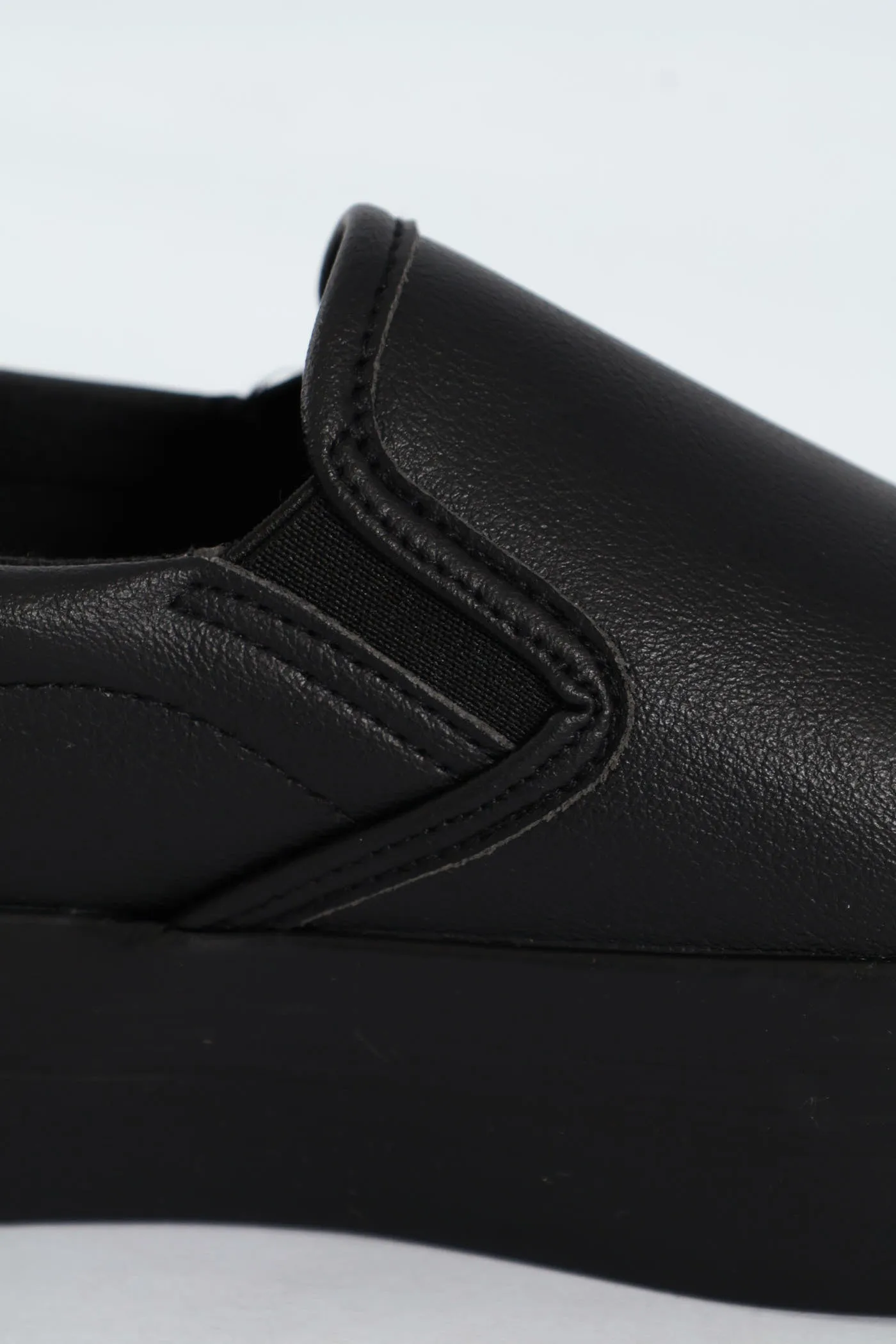 Plain Monoplatform Slip On Sneaker - Black sold by Edgars product image thumbnail 2